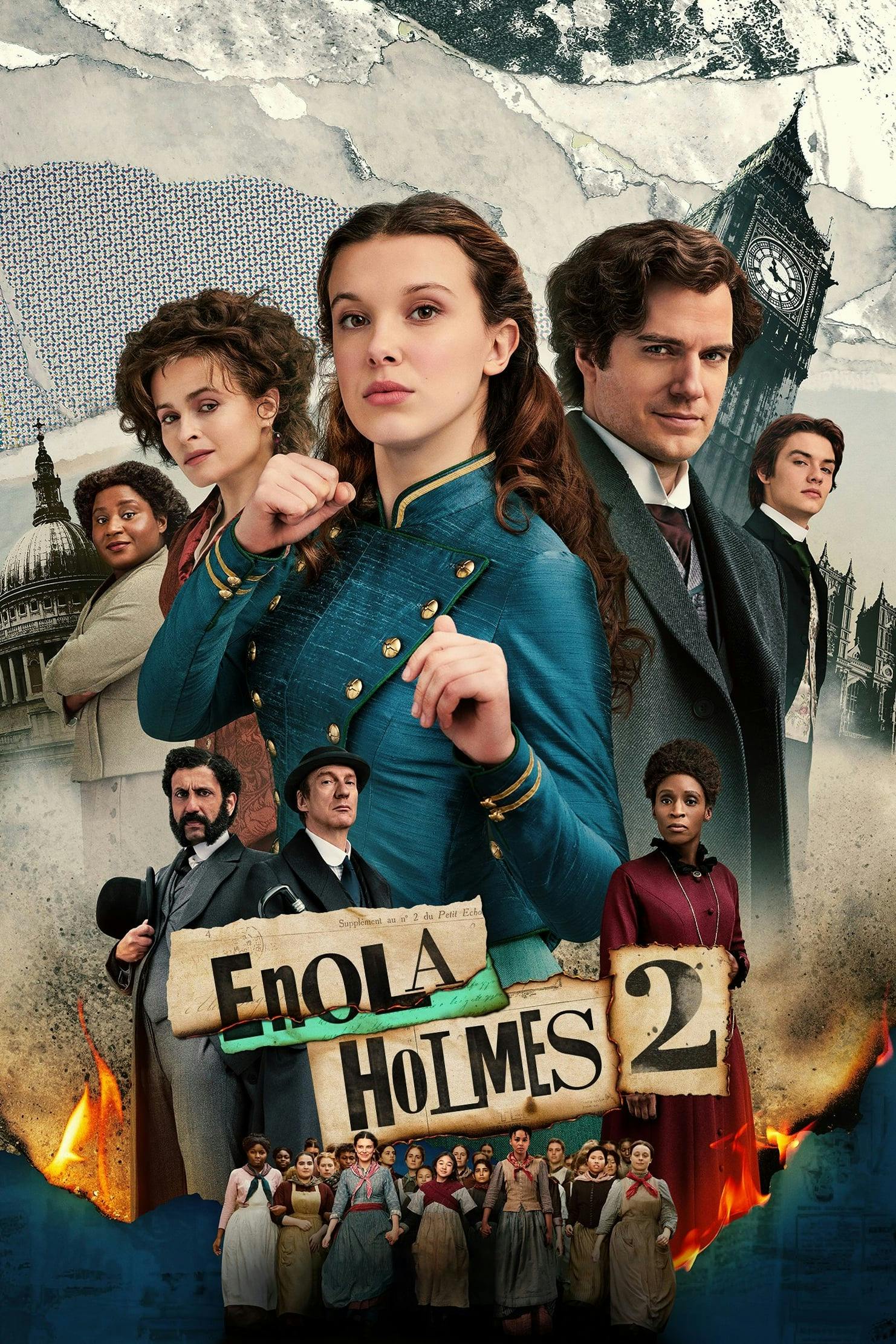 Poster for movie Enola Holmes 2