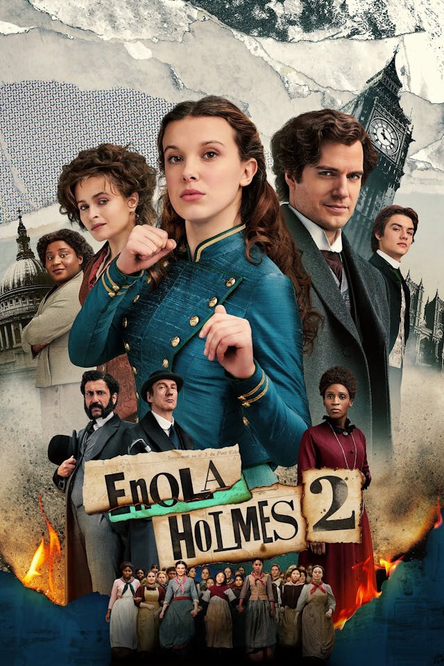 Poster for movie Enola Holmes 2
